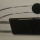 Mid century arc ceiling or wall light by Bruno Gecchelin, Italy 1970s