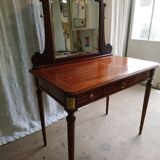Old mahogany dressing table