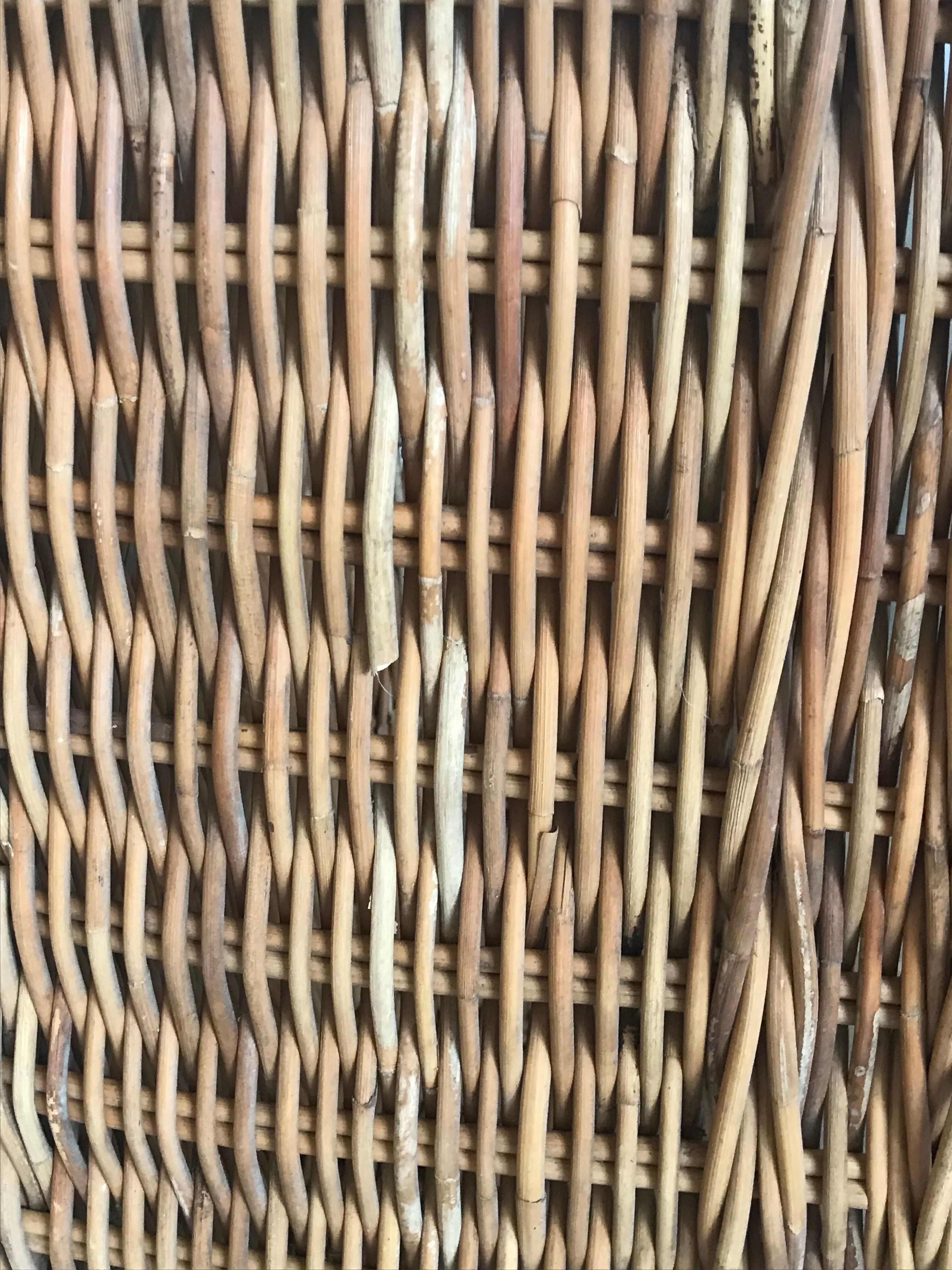 Wicker laundry clothing