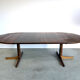 Midcentury Swedish extendable dining table in teak, 1960s
