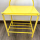 Yellow bedside table