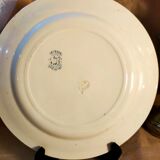 Plate iron earth Salins