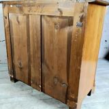 Commode Jugendstil, noyer vibrant