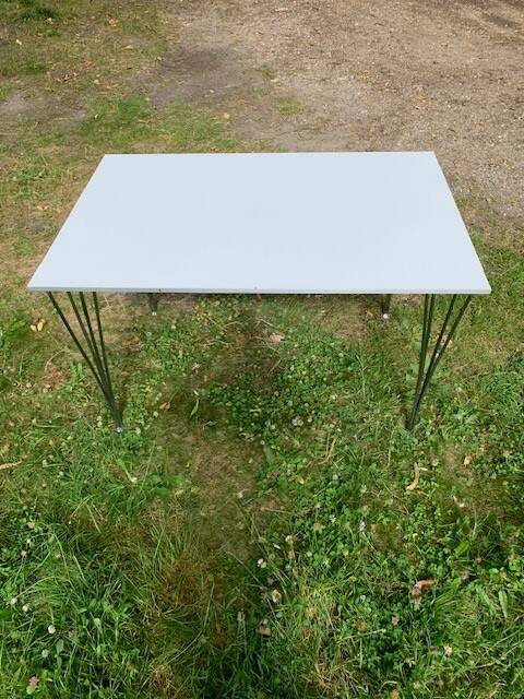 Table Arne Jacobsen, Bruno Mathsson and Piet Hein - Fritz Hansen Denmark 1976