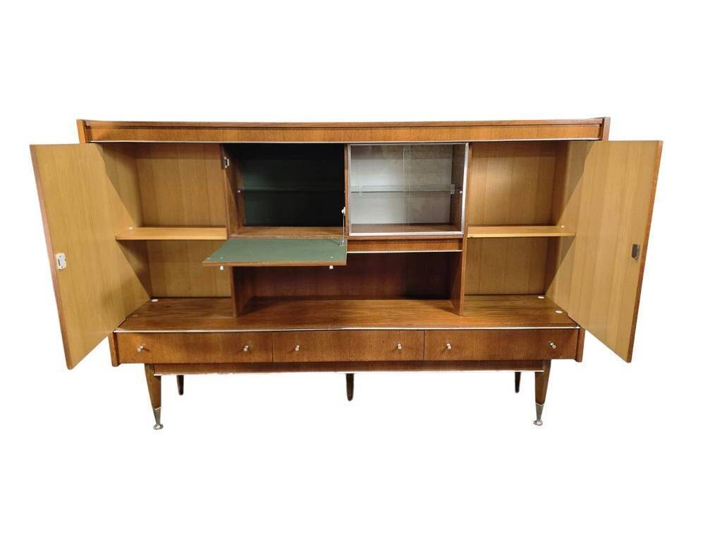 XL vintage wooden sideboard/cabinet
