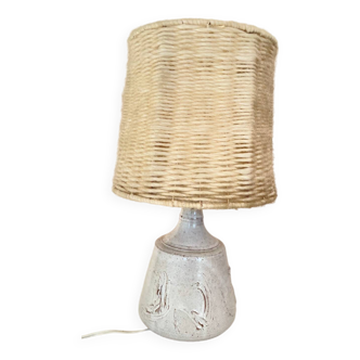 Lampe Céramique Roger Collet Vallauris Vintage Année 70