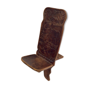 Tabouret africain en