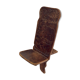 African carved wooden stool works around the 1940s