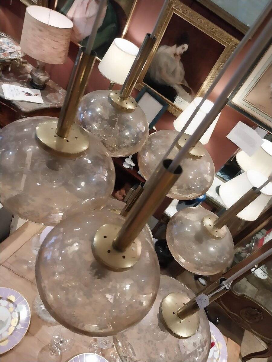 Cascade chandelier, Germany, 1970s.