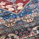 Large carpet old sinkiang done hand 268 x 360 cm