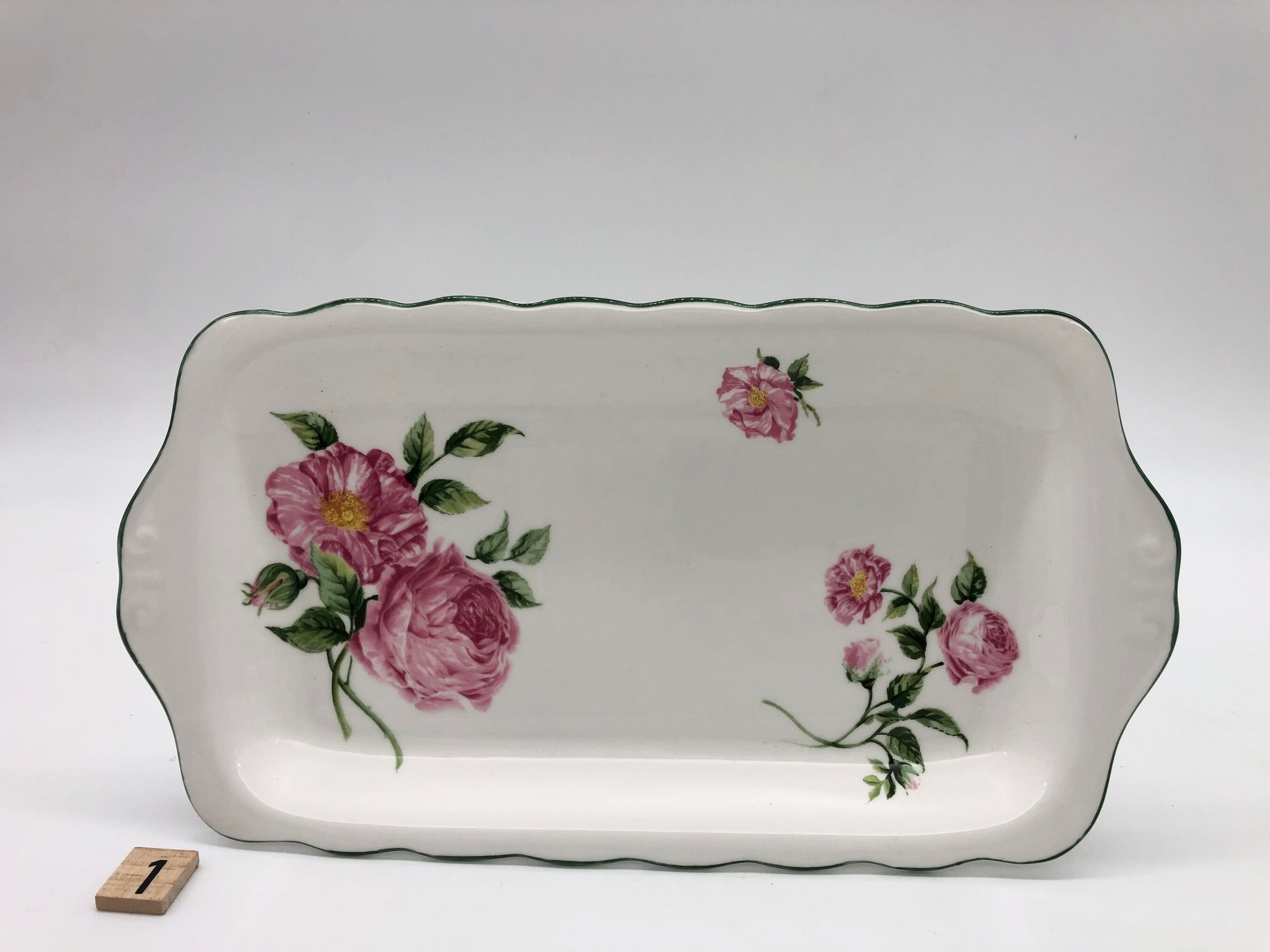 Two rectangular serving dishes, "The National Trust – England"