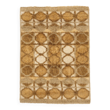 Scandinavian Modern Rya Rug from Svängsta Mattväveri Ab, 1970s