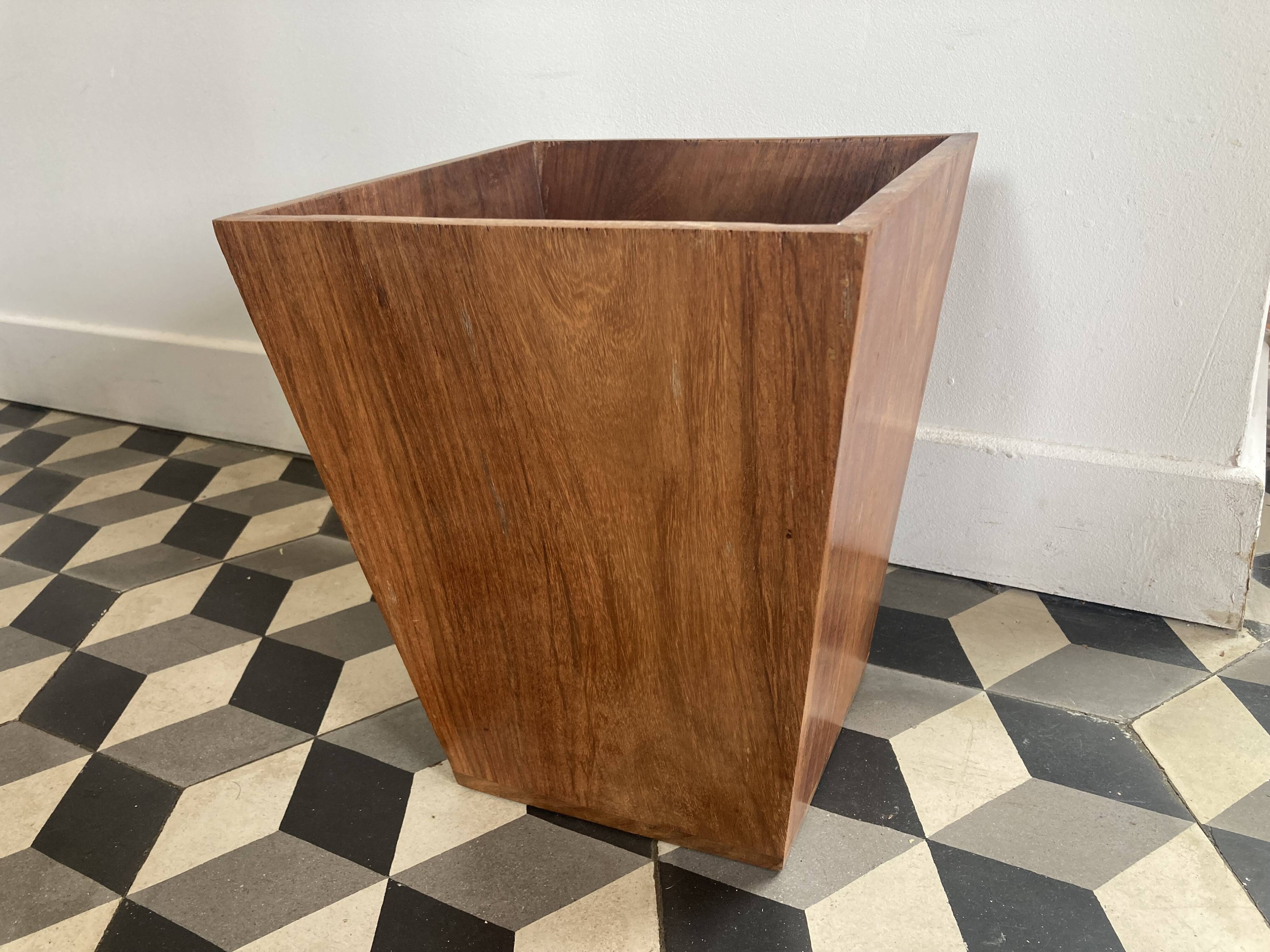 Square paper bin