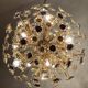 Grand lustre floral en boule par Palwa