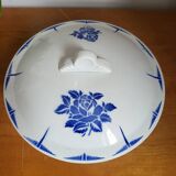 Vegetable soup tureen in earthenware from St Amand