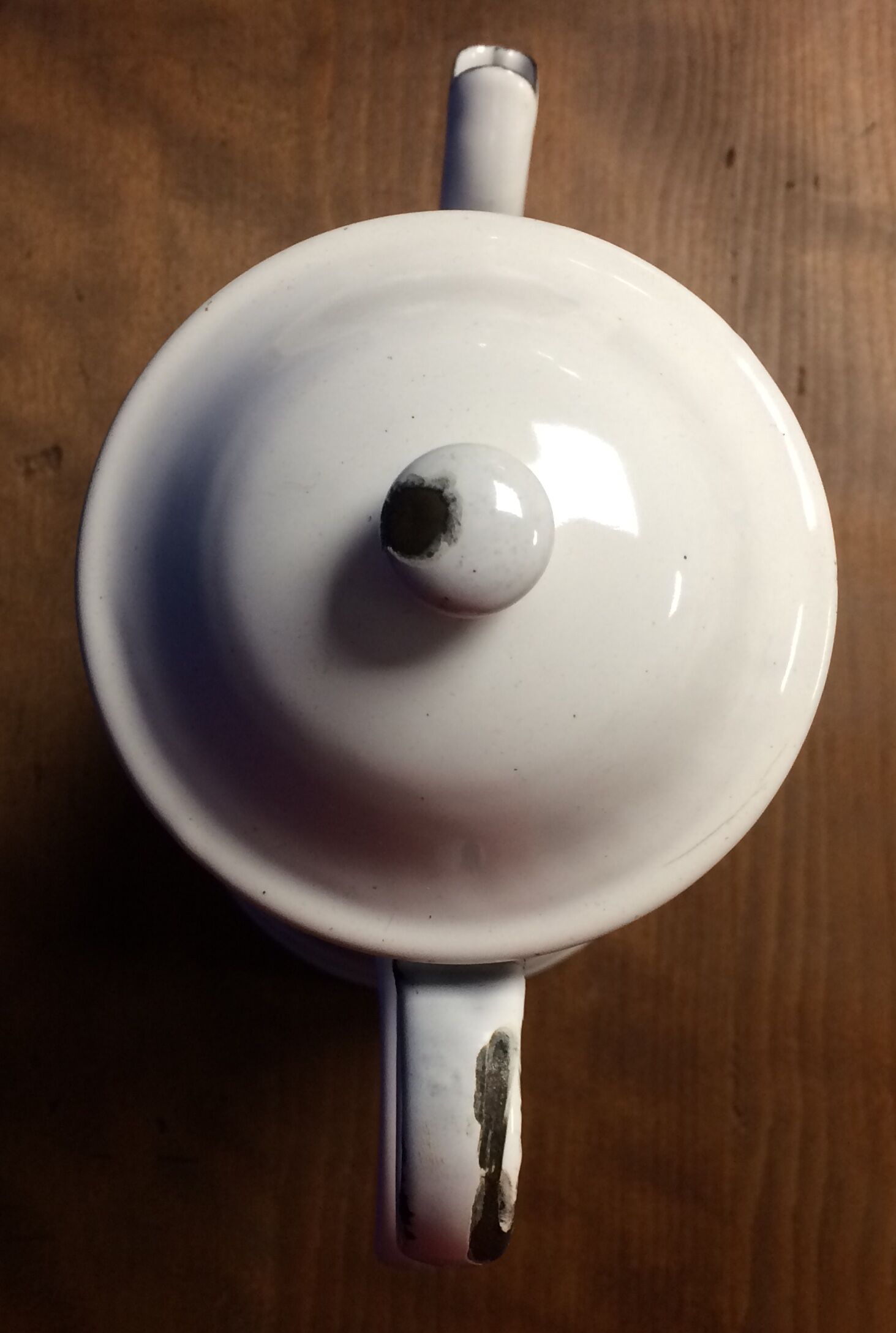 Enamelled kitchen coffee maker, ladle holder, spice jars set