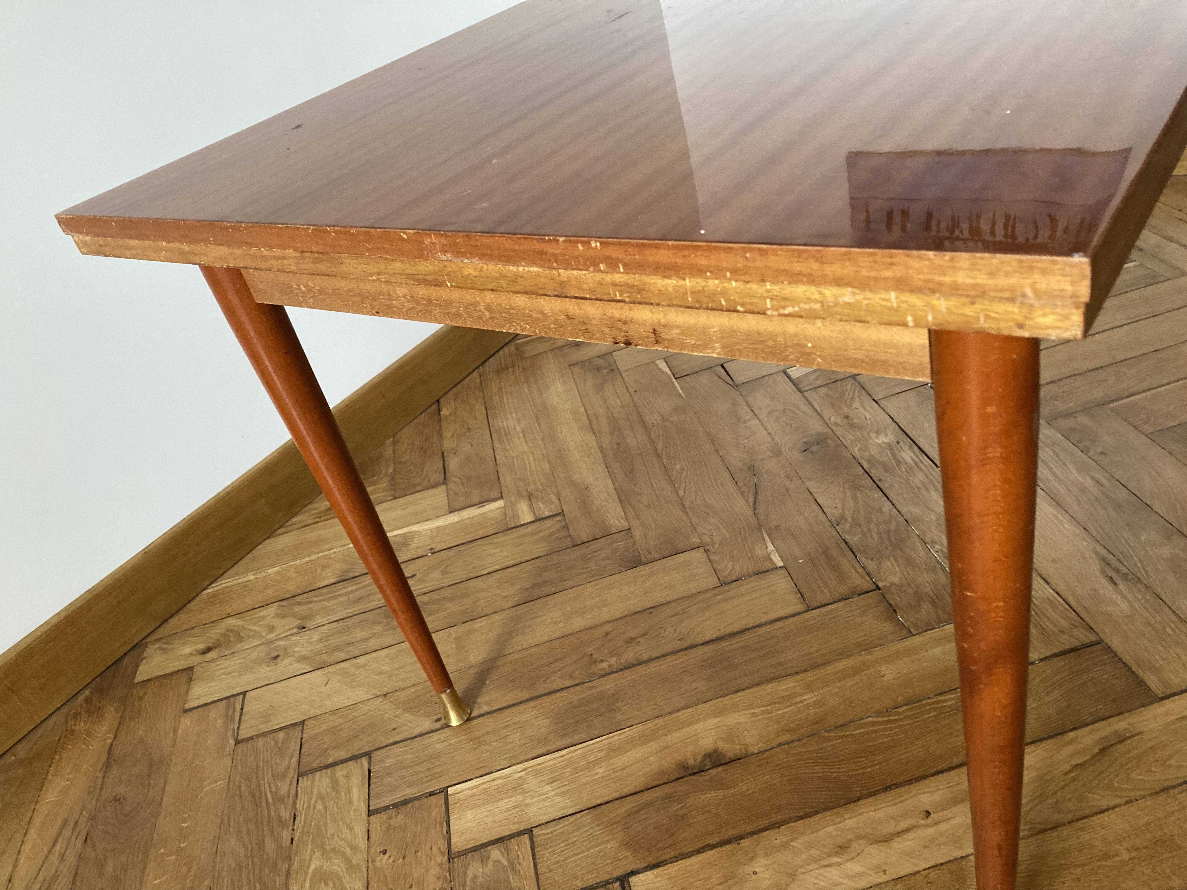 Scandinavian-style rectangular table
