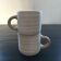 Pair of Niderviler stoneware mugs