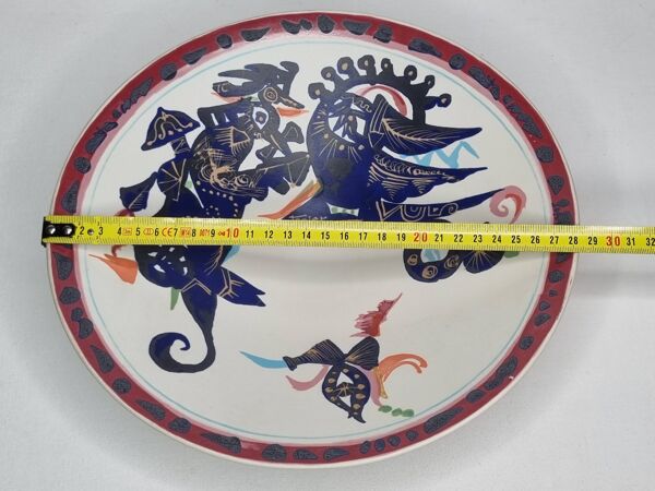 Coupe Rosenthal “Alta Mira” par Gilbert Portanier – 28 cm, vers 1970