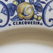 5 plates Villeroy and Boch model Cadiz Clacquesin diam 24 cm