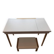Bureau + tabouret blanc Œuf NYC