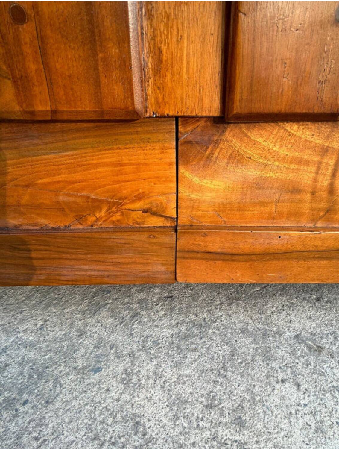 Louis Philippe walnut wardrobe