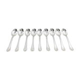 Solid silver moka spoons