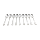 Solid silver moka spoons