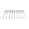 Solid silver moka spoons