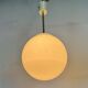 Vintage Chandelier with Milk Glass from Elektrosvit, 1960s