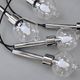 Abo Randers cascade 5 drop lamp for A/S Denmark 1970s