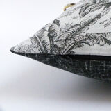 Coussin jungle - motifs tropical