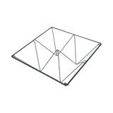 Alanda coffee table – attribution to Paolo Piva, Italy, 1980s