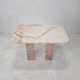 Italian Marble Side Table, 1980s