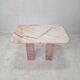 Italian Marble Side Table, 1980s