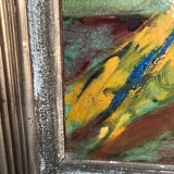 Spanish dancer oil on panel