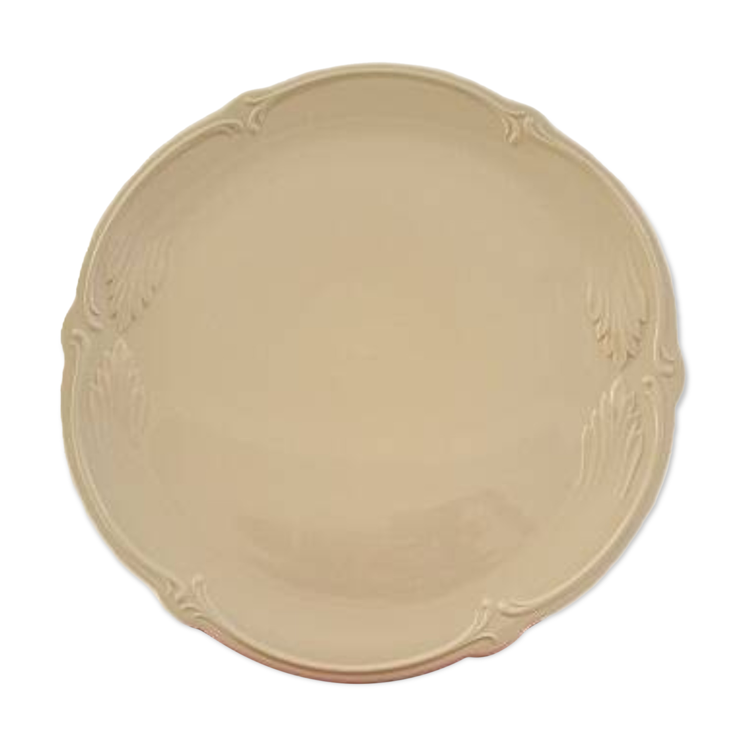 Gien earthenware pie dish from the "Rocaille" collection