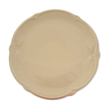 Gien earthenware pie dish from the "Rocaille" collection