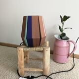Cotton thread table lamp