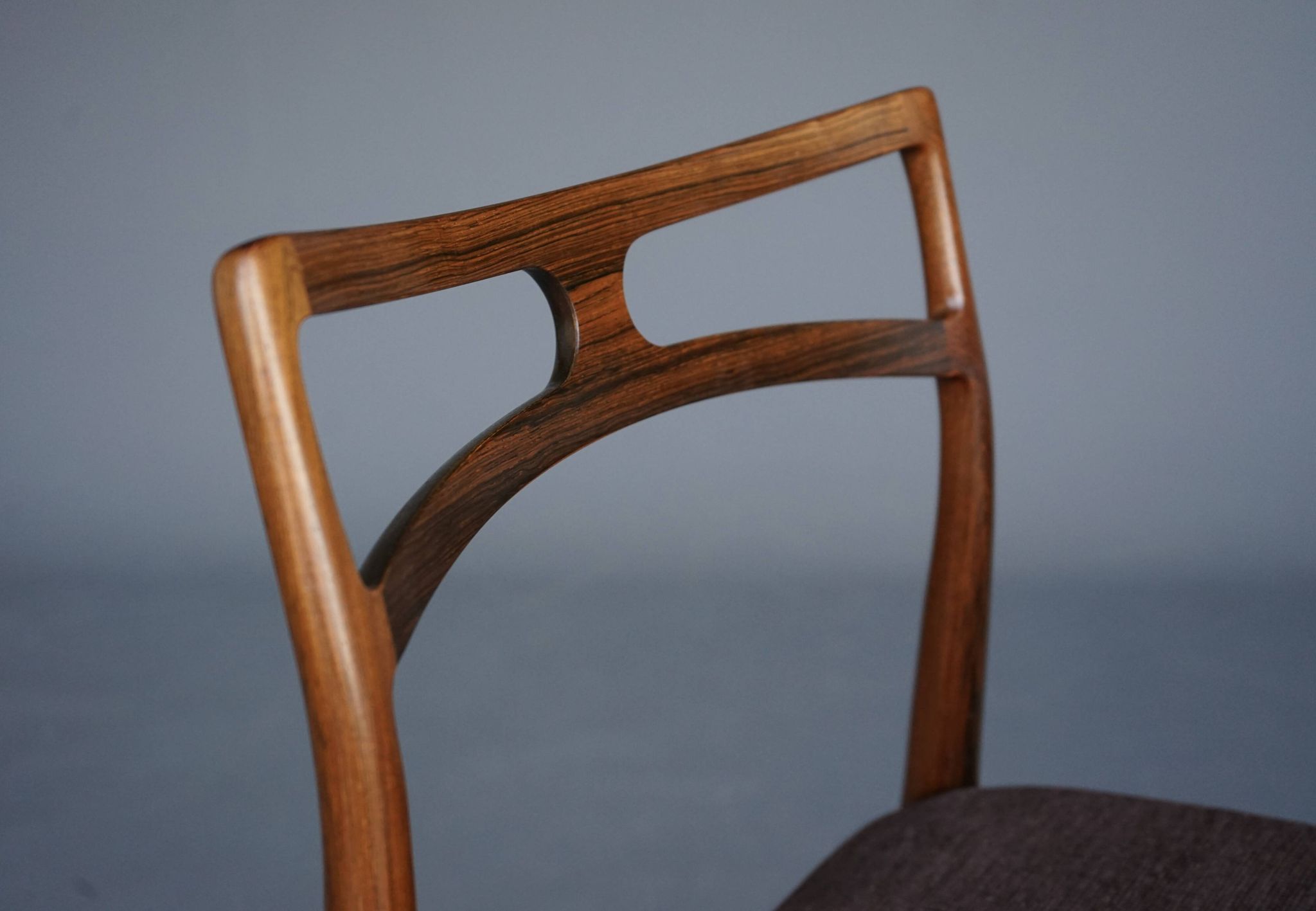 Dining chairs model 94 by Johannes Andersen for Christian Linneberg, Denmark. Set of 6.