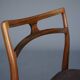 Dining chairs model 94 by Johannes Andersen for Christian Linneberg, Denmark. Set of 6.