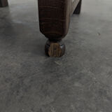 Pair of Lorraine oak chairs