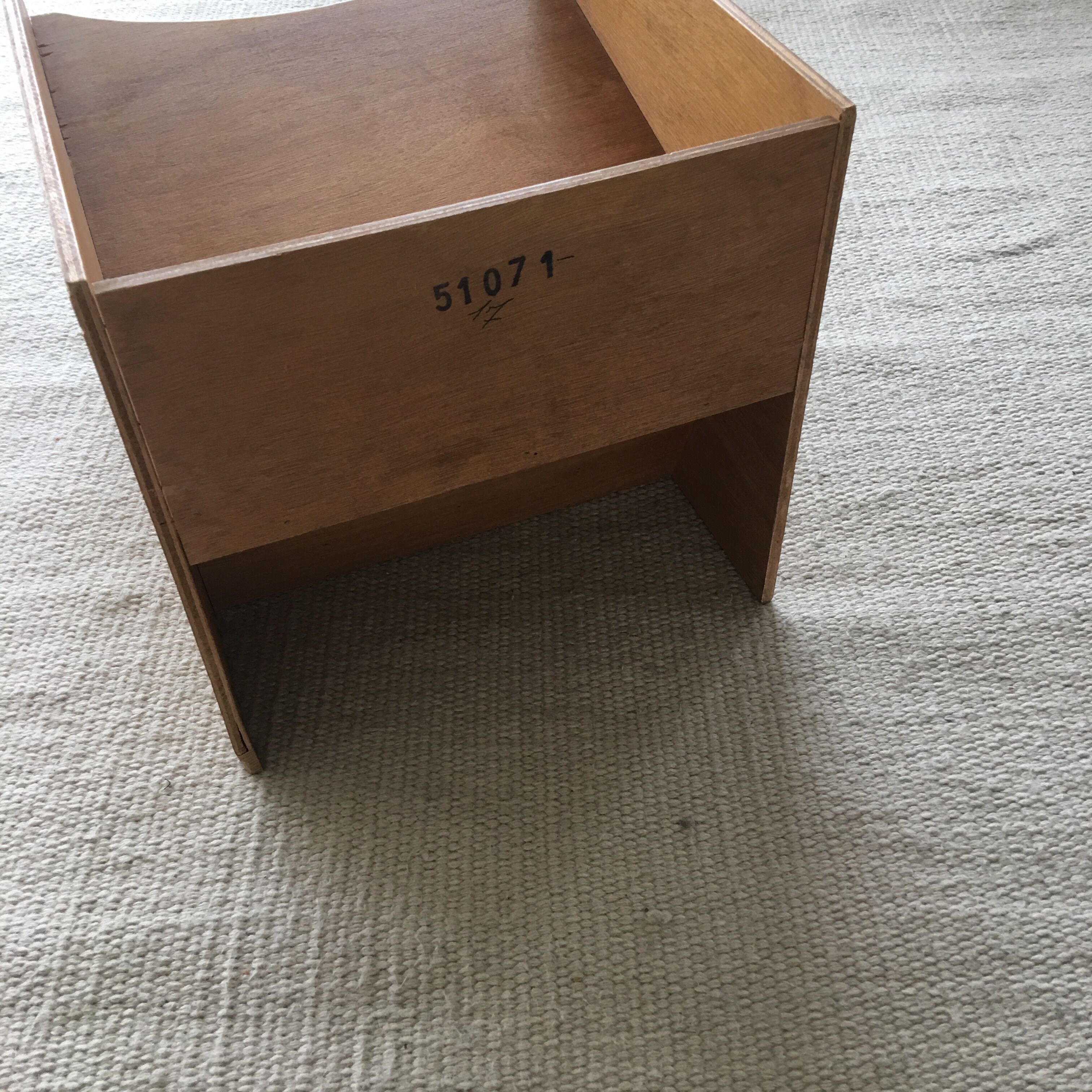 Plywood office sorter furniture