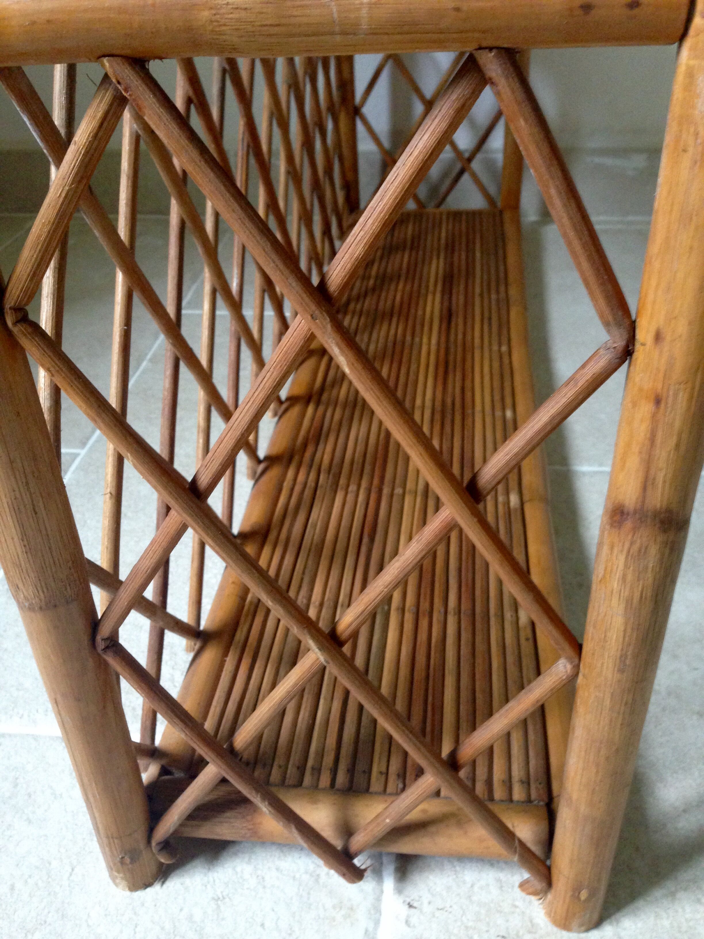 Shelf rattan 1 m