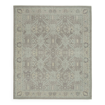 Tapis Oushak turc fait main 305 cm x 370 cm