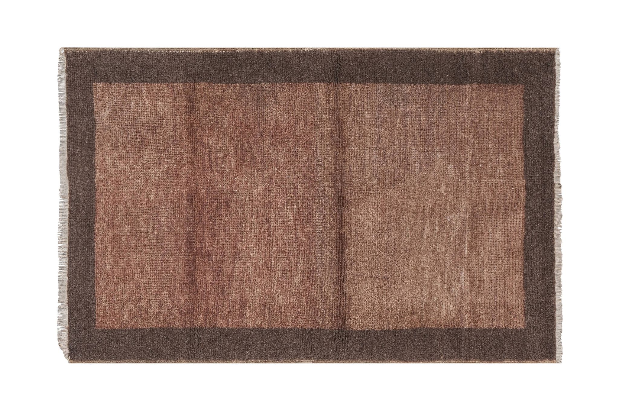 Tapis vintage turc de oushak tissé à la main 88x133 cm