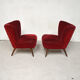 Paire de fauteuils cocktail 1960