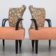 Pair of Esprit Modular Lounge Chairs by Brunati & Zerbaro, 1980s