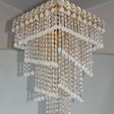 Lustre en cristal, années 1960