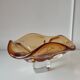 Amber glass cup